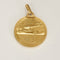 Pendentif Médaille Saint Christophe en or jaune 58 Facettes TAR1649