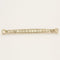 Broche Broche barrette en or jaune et or gris, diamants taille ancienne 58 Facettes ALE5055