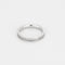 Bague 48 Alliance semi pavée en or blanc et diamants 58 Facettes SAP0658