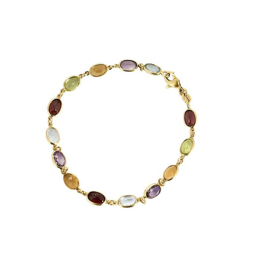 Bracelet Bracelet en Or jaune et pierres fines de couleurs 58 Facettes CHAL0749X6