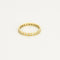 Bague 58.5 Alliance américaine - Bague en or jaune 18K et diamants 58 Facettes 58FC143