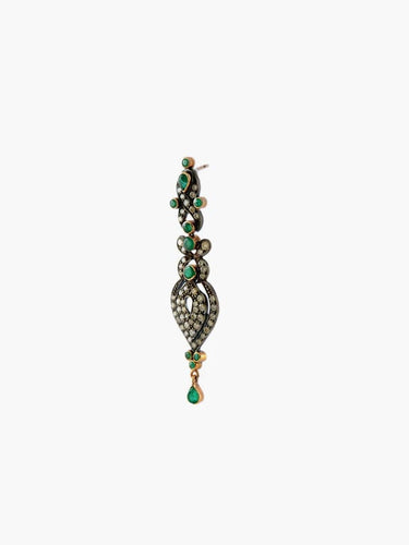 Boucles d'oreilles Boucles d'oreilles émeraudes et diamants 58 Facettes R 1297 /Roe