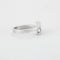 Bague 54 Bague or blanc trilogie diamants 58 Facettes