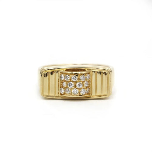 Bague 53 Bague Or jaune & Diamants - POIRAY 58 Facettes 250021SP