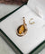 Pendentif Pendentif œil de tigre en or rose 18 carats 58 Facettes 691