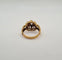 Bague 54 Bague or rose sertie d’un diamant ancien 58 Facettes