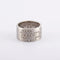 Bague 52 / Blanc/Gris / Or 750 Bague "Code" H.STERN 58 Facettes 120369R