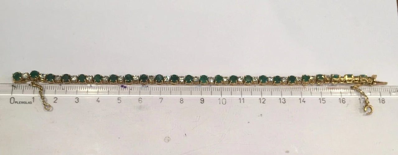 Bracelet BRACELET SAPHIRS  DIAMANTS 58 Facettes R 1602  Mnae