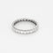 Bague 57 Alliances américaine en or gris et diamants 58 Facettes MON0828X5