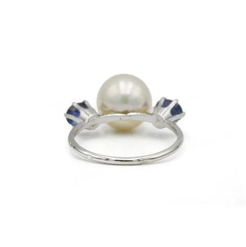 Bague 52 Bague - Or, Saphirs & Perle 58 Facettes 240352R