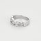 Bague 51 Bague jonc en or blanc 18K sertie de diamants 58 Facettes 58FC150
