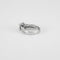 Bague 53 Bague or blanc diamants 58 Facettes