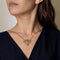 Collier Collier en Or jaune & blanc 18k 58 Facettes ARL0825