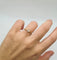 Bague 50 Solitaire or jaune serti d'un diamant taille ancienne 58 Facettes
