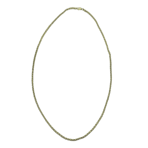Collier Collier maille palmier en or jaune 18 carats 7,47 g 58 Facettes 250204
