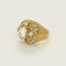 Bague 51 Bague en platine, or jaune et diamants 58 Facettes B250699