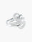 Bague 54 Bague entrelacs pavée en or blanc et diamants 1,75 ct 58 Facettes 413 50025