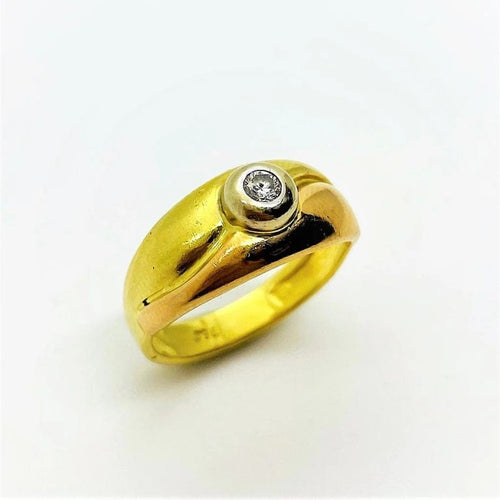 Bague 54.5 Bague Diamant 3 Ors 58 Facettes 20400000604