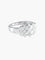 Bague 54 Bague solitaire pavée en or gris et diamants 0,99 ct 58 Facettes 422 50064