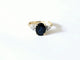 Bague 52 Bague saphir ovale et diamants en or jaune 18k 58 Facettes