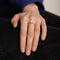 Bague 53 Bague Perle et diamants 58 Facettes 140134R