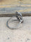 Bague 54 Art déco - Bague ovale en platine et diamants 58 Facettes 123