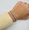 Bracelet Bracelet ou serti de zircons blancs 58 Facettes