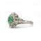 Bague 55.5 Bague - Or, Diamants & Emeraude 58 Facettes 250308R