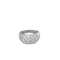 Bague 51 Bague en or blanc 18 carats et diamants 58 Facettes 16705