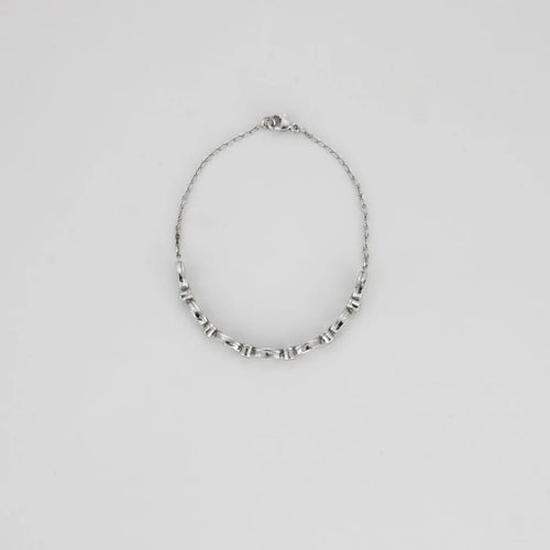 Bracelet Bracelet or blanc diamants 58 Facettes