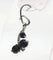 Pendentif Pendentif en Or blanc Onyx, Diamants 58 Facettes