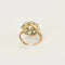 Bague 51 Bague Marguerite en or jaune 18k et diamants 58 Facettes LJ 25-301