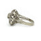 Bague 48 Bague Marguerite - Or blanc, Platine & Diamants 58 Facettes 250422R