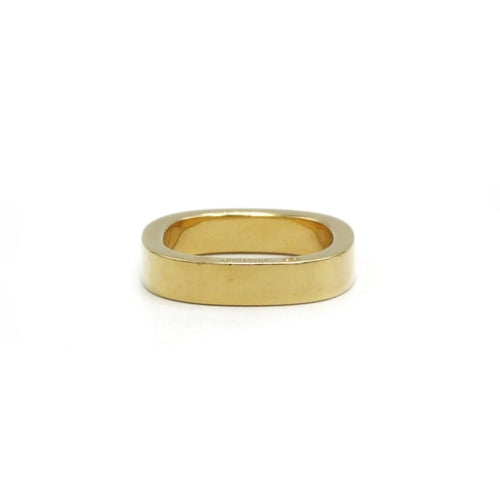 Bague 48 Alliance Or jaune La Carrée - DINH VAN 58 Facettes 250406R