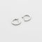 Boucles d'oreilles Boucles d'oreilles or blanc 18 carats diamants 58 Facettes