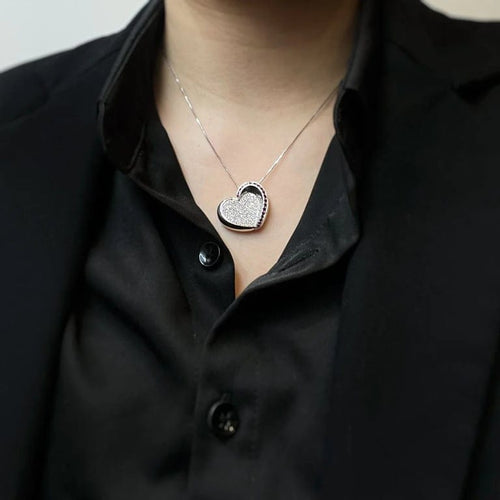 Collier Collier Coeur - Diamants & Rubis 58 Facettes 220549R