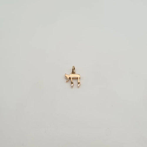 Pendentif Pendentif HAI en or rose 58 Facettes