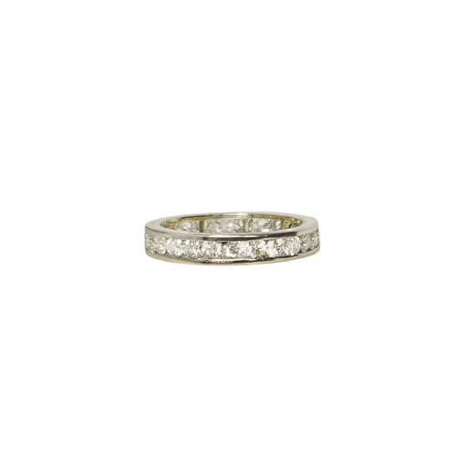 Bague 60 Bague memory en or blanc ou jaune 18 carats et diamants 58 Facettes 2599