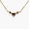 Collier Collier Coeur Saphir 58 Facettes