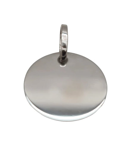 Pendentif Pendentif médaille en Or blanc 58 Facettes