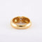 Bague 57 / Jaune / Or 750 Solitaire - Diamant de 0.42 carat 58 Facettes 140544R