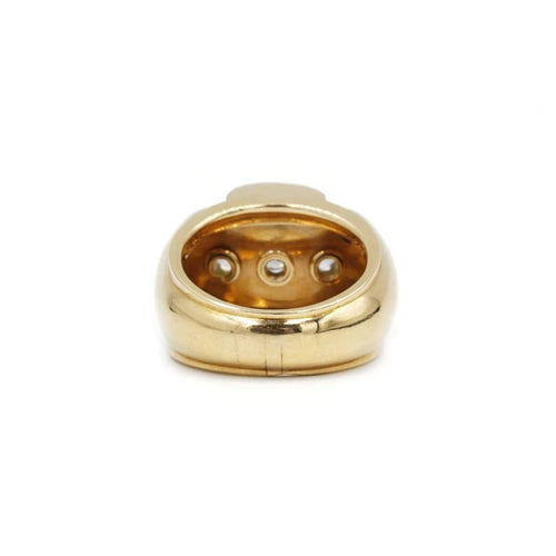 Bague 50 Bague Tank Or & Diamants 58 Facettes 220197R