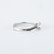 Bague 54 Bague diamants noirs et blanc 58 Facettes