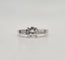 Bague 49.5 Bague Or blanc Diamants 58 Facettes