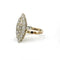 Bague 55 Bague Marquise - Or Bi-colore & Diamants 58 Facettes 250423R