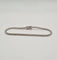 Bracelet Bracelet tennis or blanc 18 carats serti de diamants 58 Facettes