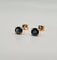 Boucles d'oreilles Boucles d’oreilles or rose et saphir 58 Facettes