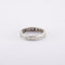 Bague 51 / Blanc/Gris / Or 750‰ Alliance américaine Diamants 1.32 carats 58 Facettes 220518R