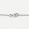 Collier Collier type négligé en or gris et diamants 58 Facettes MEA4702