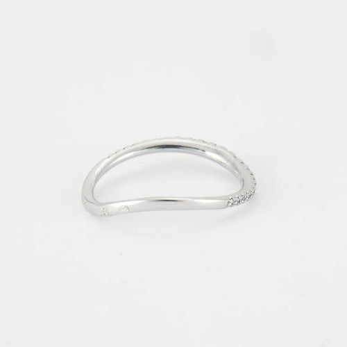 Bague 52 Bague Or blanc Diamants 58 Facettes